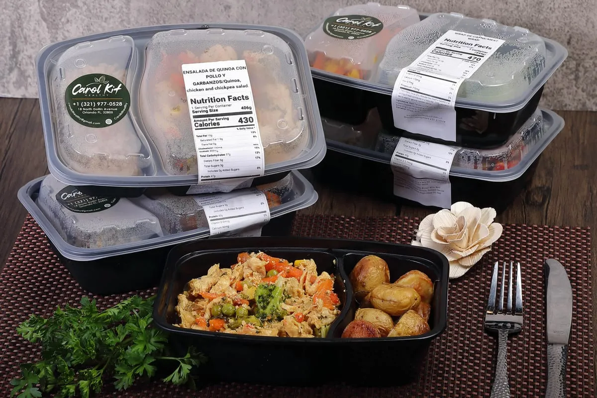 Combo semanal de meal prep