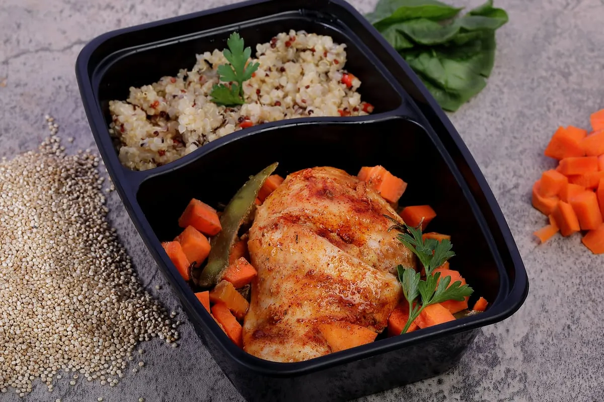 Pechuga al Horno con Vegetales